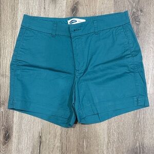 Old Navy Women's Deep Teal Bermudas